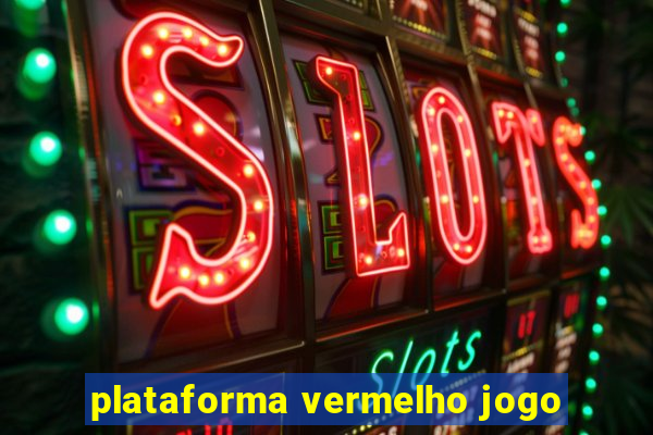 plataforma vermelho jogo